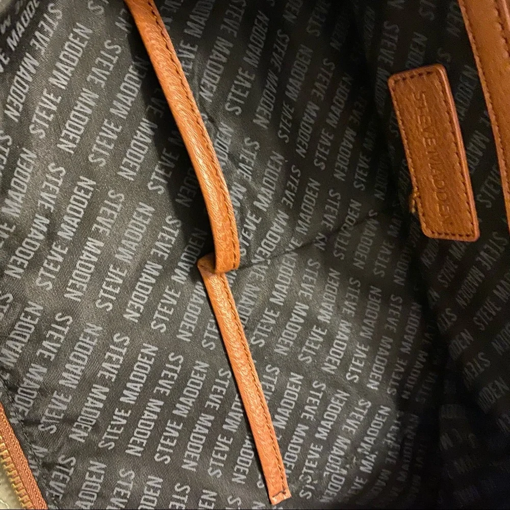 Steve Madden Cognac Tassel Hobo/Satchel Bag - Picture 11 of 11